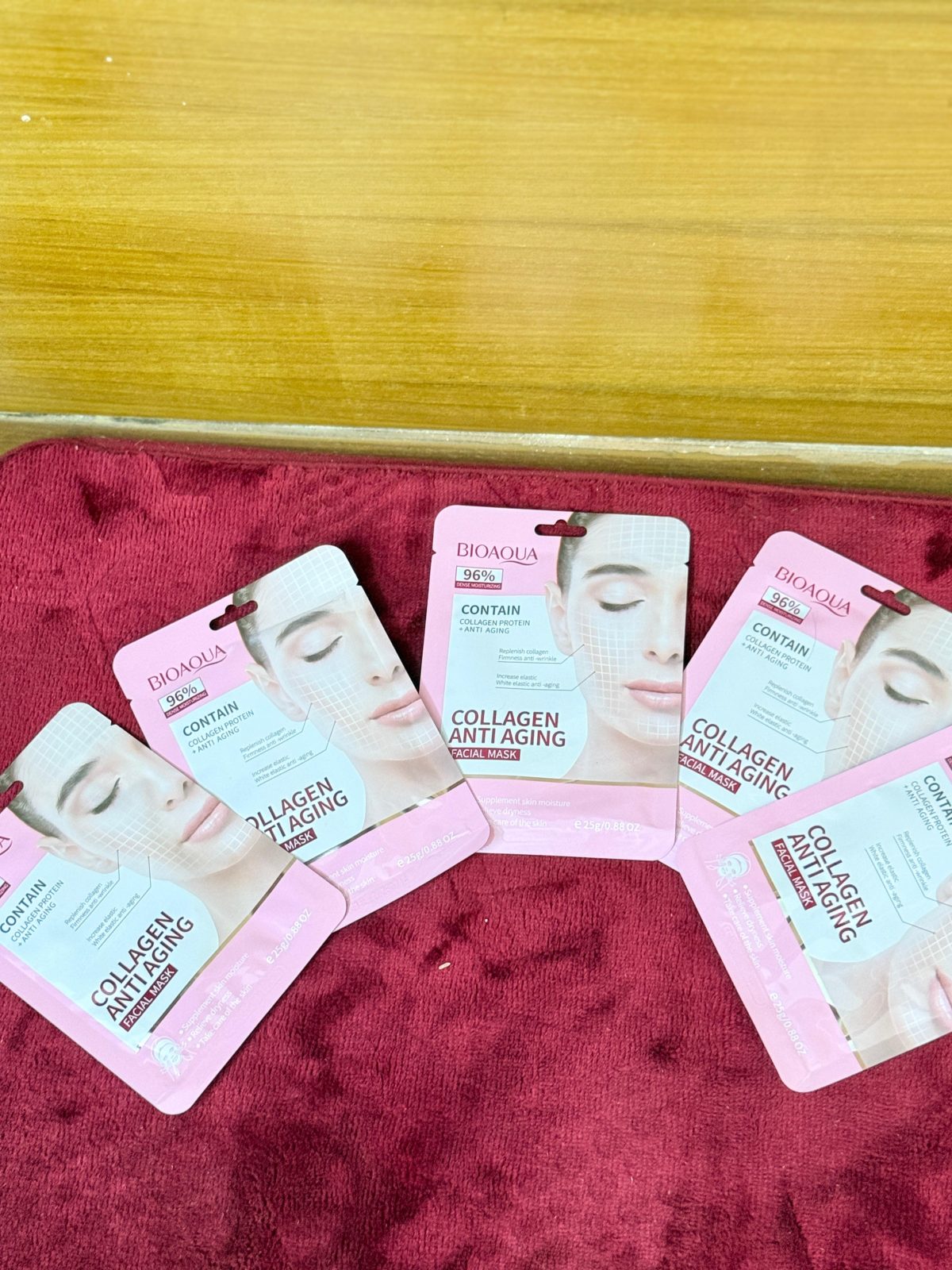 BIOAQUA Collagen Anti-Aging Facial Mask - Image 1